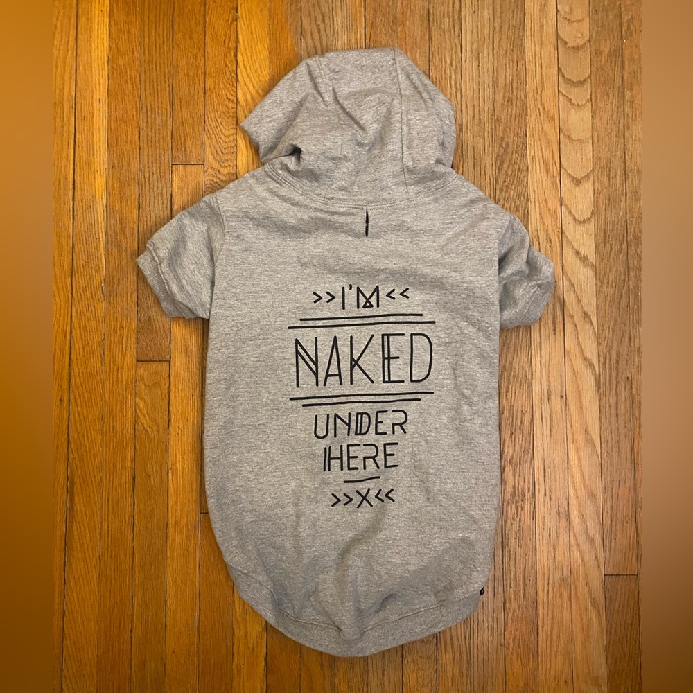 New size large dog hoodie